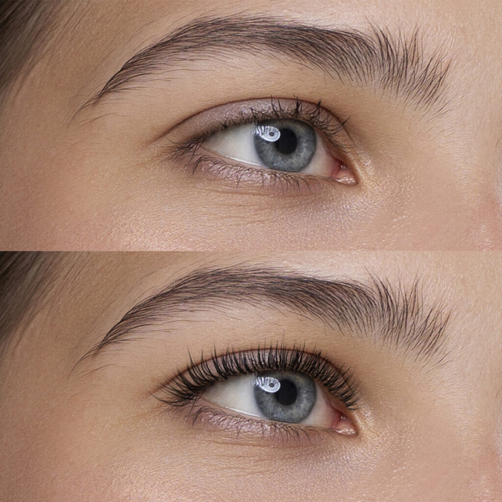 close-up-before-after-eyelashes-extensions